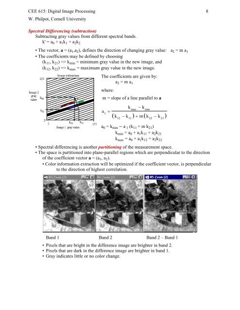 Spectral Feature Extraction - Cornell University