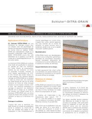SchluterÂ®-DITRA-DRAIN - Schluter-Systems