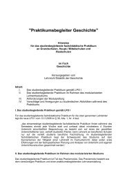 Praktikumsbegleiter fÃ¼r das studienbegleitende fachdidaktische ...