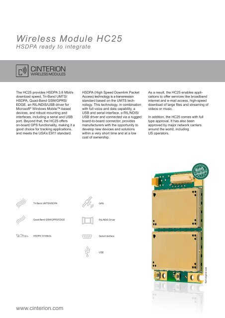 Wireless Module HC25