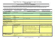 See Table of Minimum requirements for organic ... - InfoWine.Com