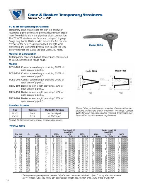 Watts Strainers - Clean My Water