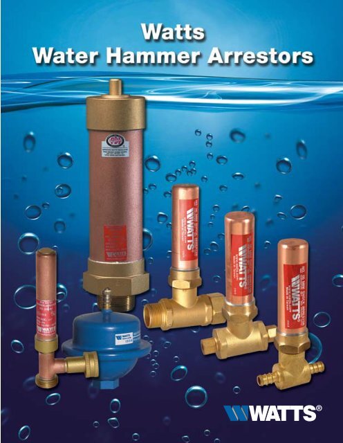 The Plumber S Choice 3 4 In Male Thread Copper Mip Npt Water Hammer Arrestor Type B Hrmpt34b Nl The Home Depot