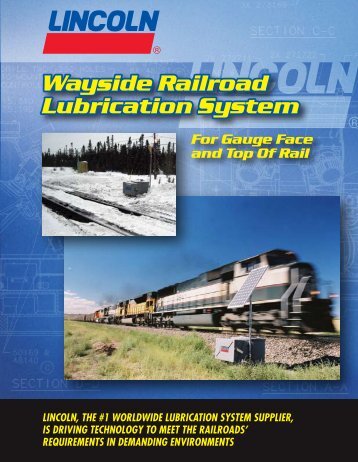 Wayside Railroad Lubrication System Wayside ... - Dean Industrial