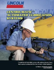 centro-matic automated lubrication systems centro-matic automated ...