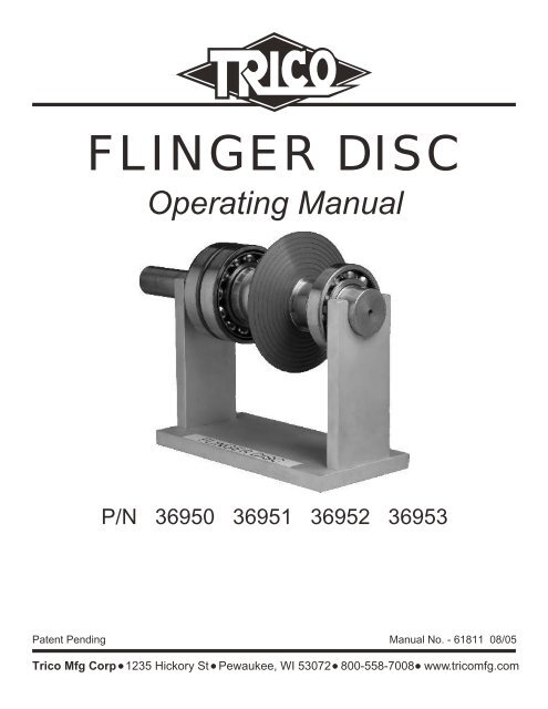 Flinger Disk I - Dean Industrial