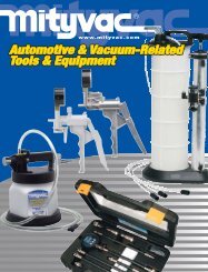 Hand Vacuum Pumps - Dean Industrial