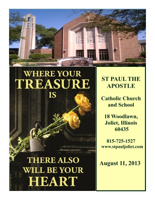 August 11 - St. Paul the Apostle Church - Diocese of Joliet