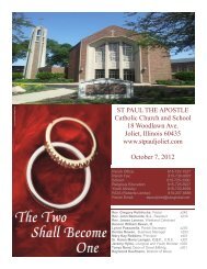 October 7 - St. Paul the Apostle Church