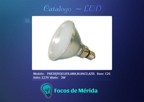 Catalogo LED