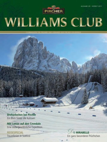 Pircher Williams Club-Magazin