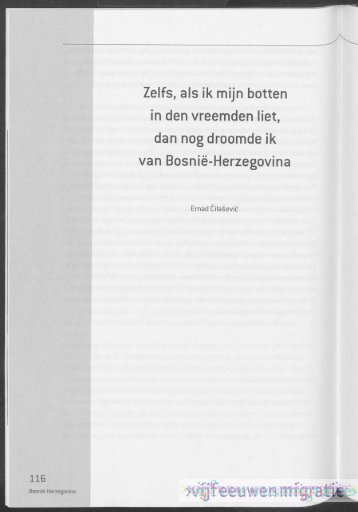 Zelfs, als ik mijn botten in den vreemden liet, dan nog droomde ik ...