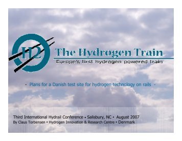 Jason Hoyle - International Hydrail Conference