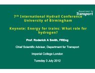 Presentation PDF - International Hydrail Conference