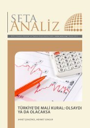 türkiye'de mali kural: olsaydı ya da olacaksa - SETA