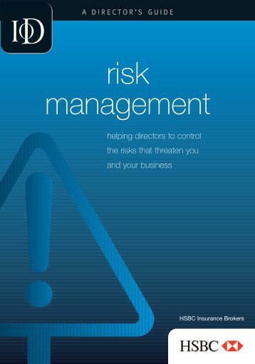 risk management - Director Magazine