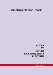 Gotha ve Erfurt ProgramlarÄ±nÄ±n EleÅtirisi