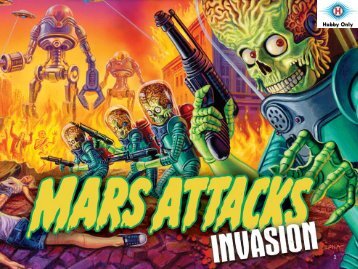 Mars Attacks Invasion Color Sell Sheet - Magazine Exchange