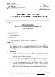 AC-AW-005-R01 -- Coding and Registration of Macao 406 MHz â¦