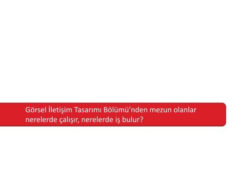 Ä°zmir Ekonomi Ãniversitesi GÃ¶rsel Ä°letiÅim TasarÄ±mÄ± BÃ¶lÃ¼mÃ¼