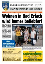 Dorfheuriger - Marktgemeinde Bad Erlach