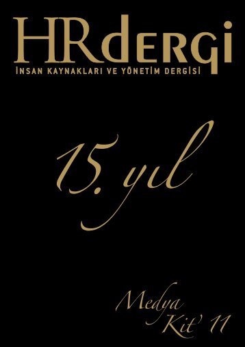 Medya Kit' 11 - HR Ä°nsan KaynaklarÄ± ve YÃ¶netim Dergisi