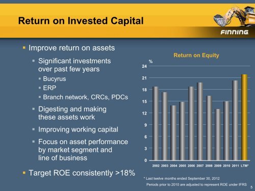 View this Presentation (PDF 6.03 MB) - Finning International Inc.