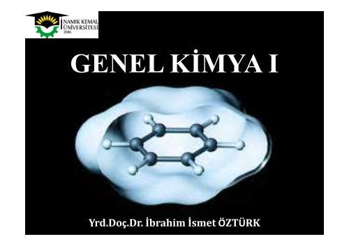 genel kimya ı - E-Universite