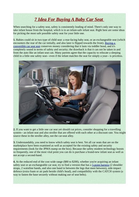 little one baby car seat