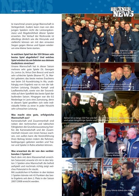 Brixner News, 7. Ausgabe, 2014/15