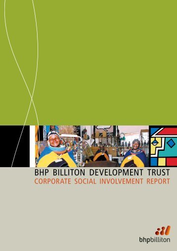 BHP BILLITON DEVELOPMENT TRUST - ELLEN PAPCIAK-ROSE
