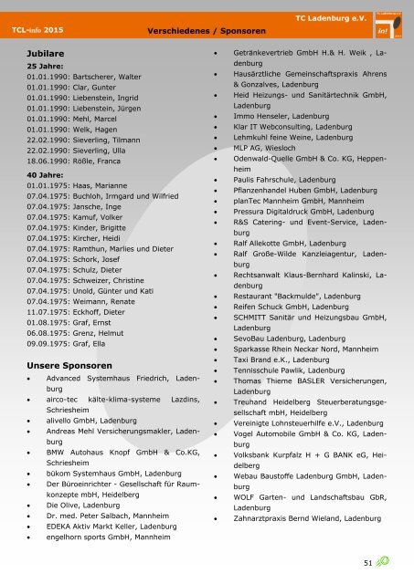 TCL-info 2015 - TCL nicht aufzuhalten