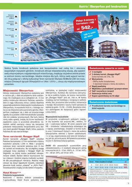 SnowTrex Katalog 2011 Polska
