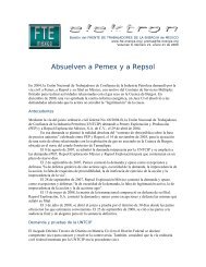 Absuelven a Pemex y a Repsol - fte-energia.org