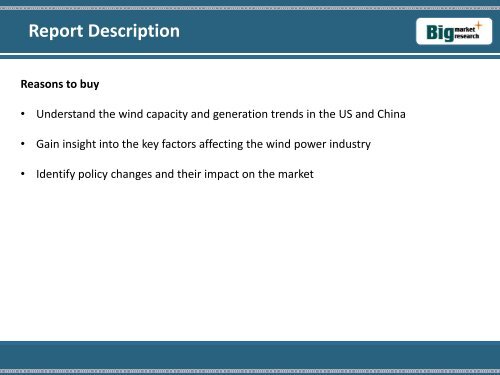 Wind installed capacity Wind Energy Generation Market in China, US