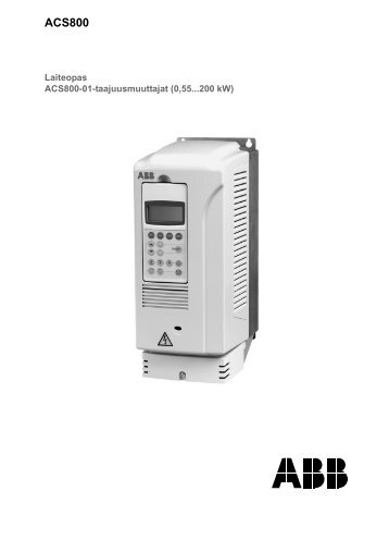 ACS800-01 laiteopas - Abb