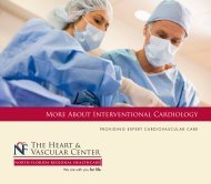 Interventional Cardiology Brochure - North Florida Regional Medical ...