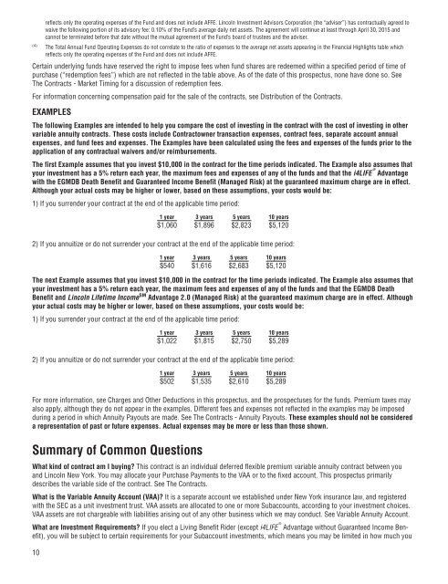 American LegacyÂ® Fusion variable annuity - Lincoln Financial Group