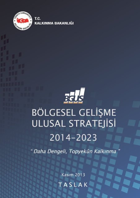 BolgeselGelismeUlusalStratejisi(2014-2023)Taslak