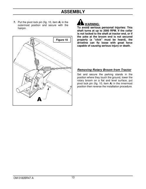 OPERATOR'S AND PARTS MANUAL - Walker Mowers