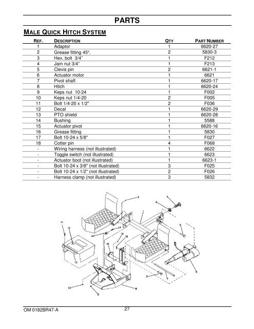 OPERATOR'S AND PARTS MANUAL - Walker Mowers