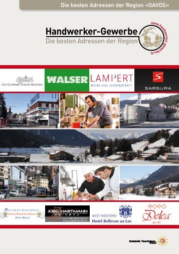 Handwerker- und Gewerbeinfo Davos 2015/2016