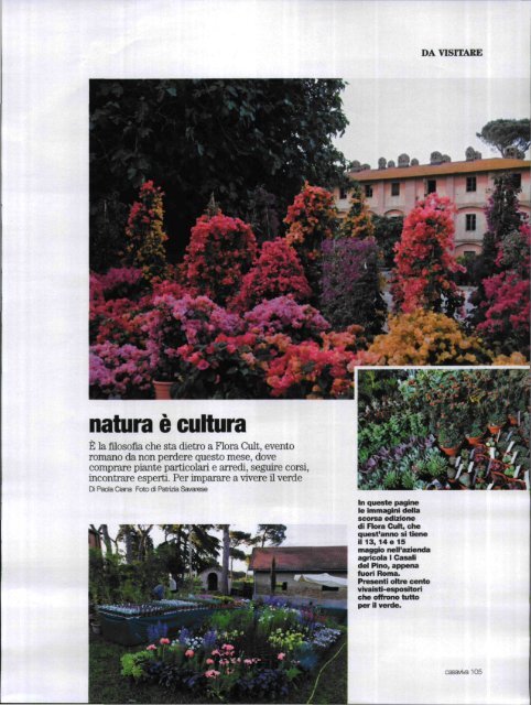 natura Ã¨ cultura - Floracult