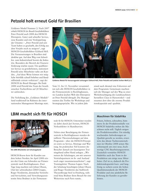 hosch news 01-07