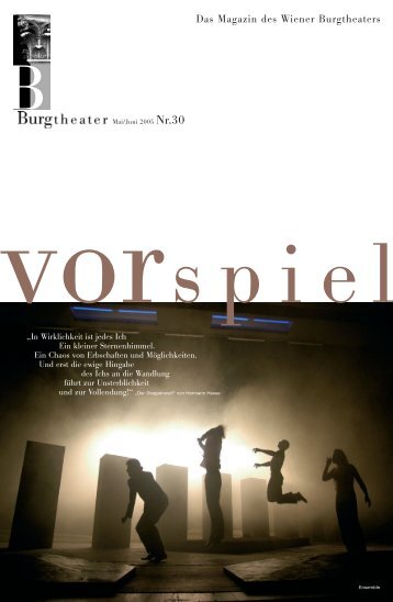 Das Magazin des Wiener Burgtheaters