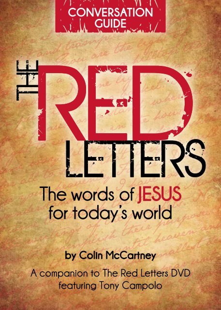 Download the Red Letters Bible Study guide [PDF] - World Vision ...