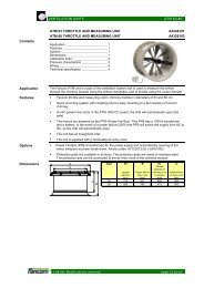 ATM 63 THROTTLE AND MEASURING UNIT ... - Farmi Tilatech Oy