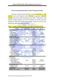 Metode Dan Strategi Pengumpulan Data Kmpk