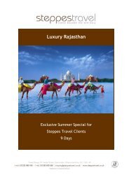 Luxury Rajasthan - Steppes Travel