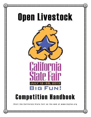 open dairy goats - California State Fair